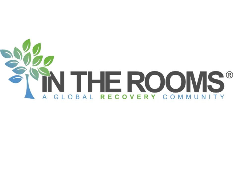 The In The Rooms logo, a stylised tree above the tagline A Global Recovery Community.